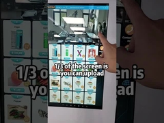 Mesin penjual minuman ringan dengan antarmuka pengguna cerdas