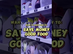 mesin penjual makanan sehat dengan microwave untuk pemanasan