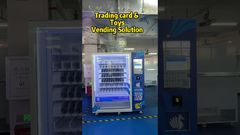 Solusi vending TCG, kartu perdagangan, booster, pengantar dan video cara kerja vending pintar WM600