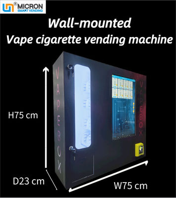 Hanging Wall Vape Smart Vending Machine With Age Recognition System
