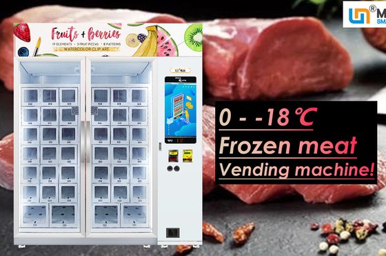Mesin Penjual Otomatis Beku 22 Inch Untuk Ukuran Loker Es Krim Daging Keju Disesuaikan