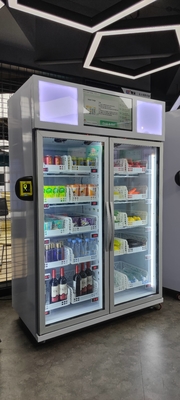 Mesin Penjual Es Krim 220V Untuk Makanan Minuman Smart Vending Kulkas