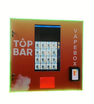 Kualitas  Wall Mounted Mini Electronic   Vending Machine With Age Recognition System pabrik