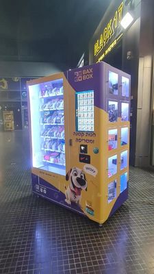 Mesin Penjual Otomatis Spiral yang Didukung Pemantauan Waktu Nyata untuk Produk Campuran dengan Fungsi SDK