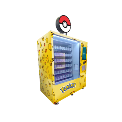 Tingkatkan Koleksi Anda dengan Sistem Pembayaran Aman dan Mudah Mesin Penjual Kartu Pokemon W1620mm*D950mm*H1950mm