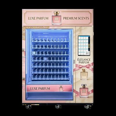 Kualitas  Large-Capacity Perfume Vending Machine With Conveyor Belt Elevator — Smart Fragrance Retail Solution for Shopping Malls & Airports pabrik