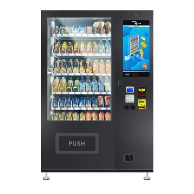Stiker yang disesuaikan membungkus Snack And Drink layar sentuh Mesin Penjual Internet untuk pasar Pakistan