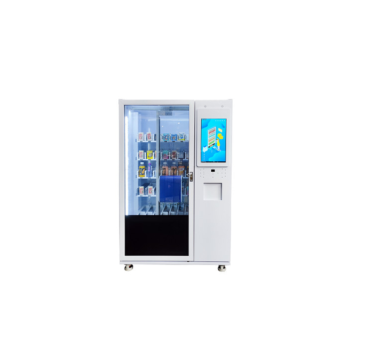 Mesin Penjual Kue Cup Dengan Xy Elevator Auto Open Door Untuk Pusat Perbelanjaan