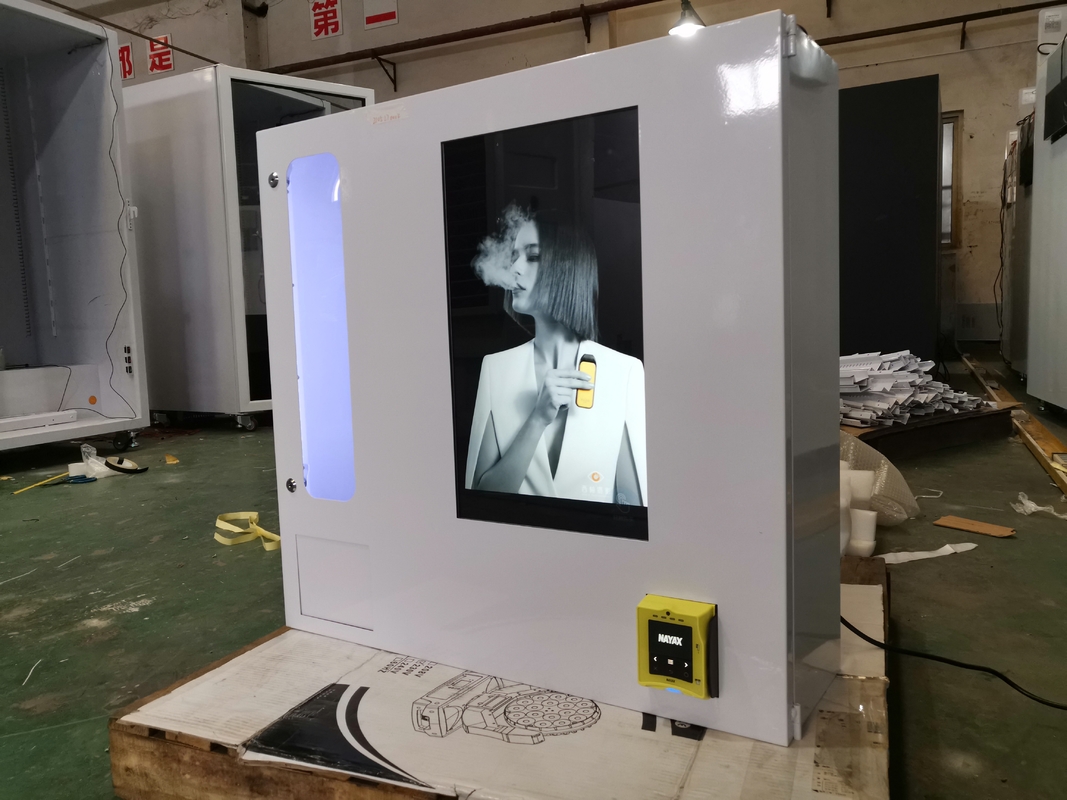 Hanging Wall Electronic Rokok Mesin Penjual Otomatis Cerdas Dengan Sistem Pengenalan Usia
