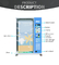 Micron 22 Inch Touch Screen Spray Vending Machine Untuk Sun block oil