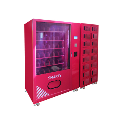 24 Jam Self-Service Combo Sprial Locker Alat PPE Vending Machine Di Rumah Sakit Pabrik