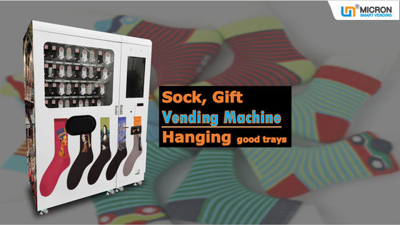Hanging Goods Tray Custom Vending Machine Untuk Sepatu Kaos Kaki