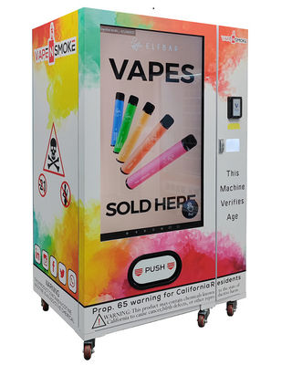 Mesin Penjual Otomatis Layar Sentuh 55 Inch Untuk Menjual Sepatu Parfum E - Minuman Ringan Rokok