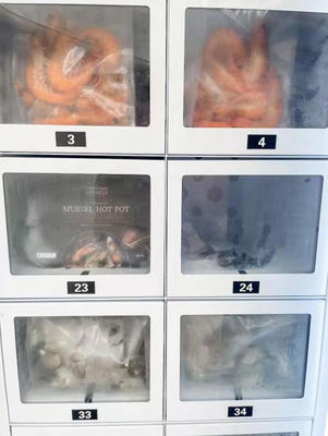 Mesin Penjual Otomatis Makanan Laut dengan Refrigeran R290 yang Efisien Untuk Kesegaran