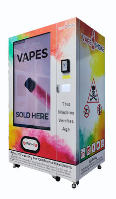 Mesin Penjual Vape Iklan Layar Sentuh 55 Inci Dan Pembaca Kartu