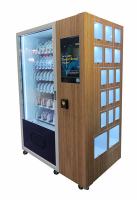 Mesin Penjual Otomatis Kombinasi Minuman Basket Mendukung Pembayaran Dompet Elektronik
