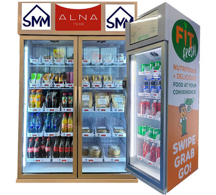 Micron Smart Fridge Vending Machine 20 Kapasitas Untuk Hotel