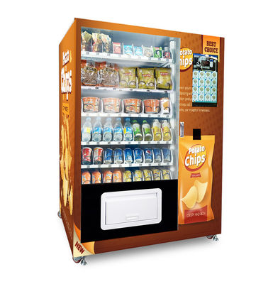 Self Service Snack Beverage 662 Cold Drinks Mesin Penjual dengan Telemetry Lift Infrared