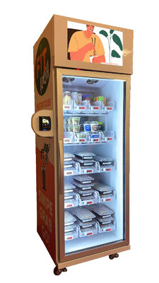 Grab N Go Vending Machine untuk Fruit Egg Snack Drink Wine Kapasitas 1202