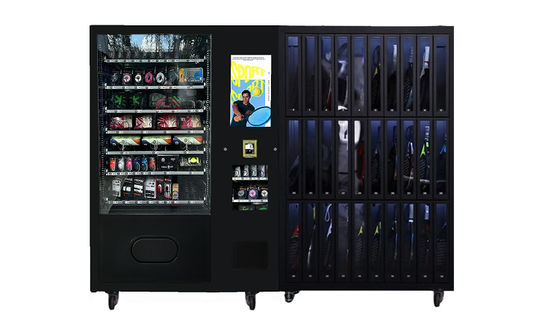Smart Locker Mesin Penjual Raket Tenis dengan Pembaca Kartu untuk Peralatan Olahraga