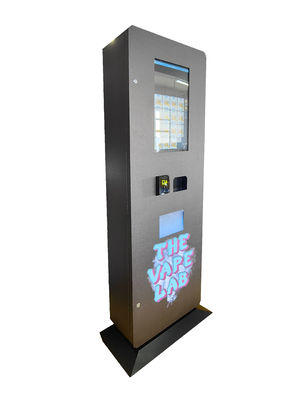 32 Inch Touch Screen Vape Vending Machine Dengan Nayax Card Reader Checker Usia