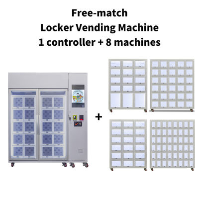 Free Match Smart Locker Vending Machine Untuk Produk Pertanian Buah Segar Locker Vending Machine