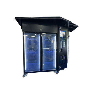 32 Inch Touchscreen Locker Vending Machine ukuran yang dapat disesuaikan jumlah sistem pendinginan 3-20C