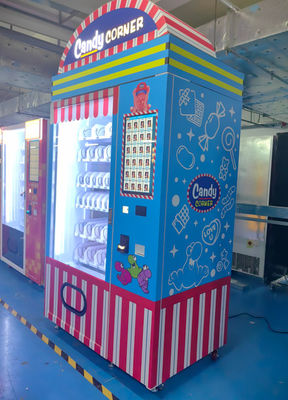 Desain yang dapat disesuaikan W1260mm*D830mm*H1940mm Smart Vending Machine untuk gaya dan spesifikasi Anda