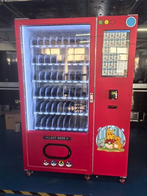 270-540 Kapasitas PTCG Vending Machine Dengan Bill / Coin / Kartu Bank / Kartu Kredit / E-wallet Sistem Pembayaran
