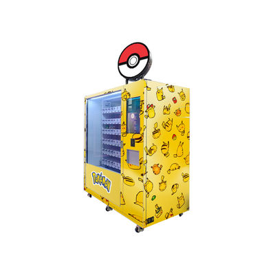 Mesin Penjualan Pokemon Center dengan Terminal Pembayaran Tanpa Uang untuk Menjual Mainan PTCG Kartu Video Game
