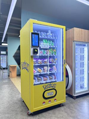 Model standar 20-50 hari Smart Vending System Trading Card Vending Machine dengan Android OS 11