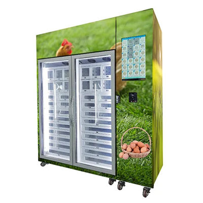 Farm Fresh 24/7 Locker Vending Machine dengan pendinginan otomatis dan pembayaran tanpa kontak