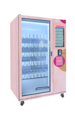 6 Lantai * 10 Slot Mesin Penjual Makanan Ringan Dengan Sistem Pemanasan Opsional 50 C Dan Sistem Pendingin 3 °C-20 °C