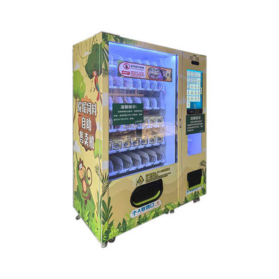 Mesin Penjual Feed Hewan Self-Service Otomatis Dengan Layar Sentuh E-Wallet untuk Taman Kebun Binatang
