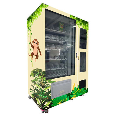 270-540 Pcs Kapasitas Mesin Penjual Makanan Hewan-Friendly Touchscreen dan instruksi langkah demi langkah