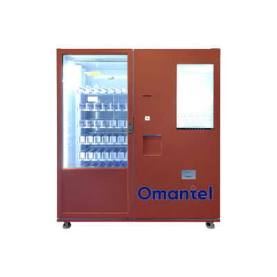 Mesin penjual otomatis self-service berkapasitas tinggi layar sentuh 21,5 inci dan 6 lantai * 10 slot kapasitas untuk kasus pelanggan
