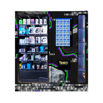 Mesin Penjual Smart 3C dengan loker transparan untuk tampilan produk yang lebih baik