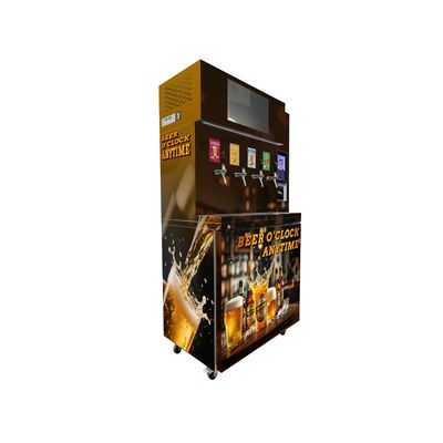 Revolusi Bisnis Anda dengan Mesin Penjual Diri W97*D66*H205 Cm Internet 4G SIM Card/LAN