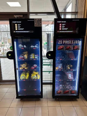 Kit Konversi Mesin Penjual Otomatis AI untuk Kulkas Standar dengan Pembaca Kartu