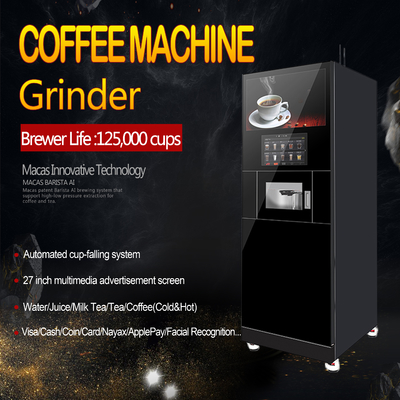 Mesin penjual kopi otomatis dengan remote management