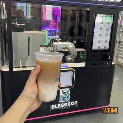 Mesin Penjual Kopi Robot Barista Otomatis untuk Minuman Baru