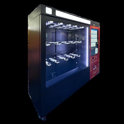 Automated Clothes Vending Machine with 43-inch Touchscreen for XL Sweaters and 24/7 Operation