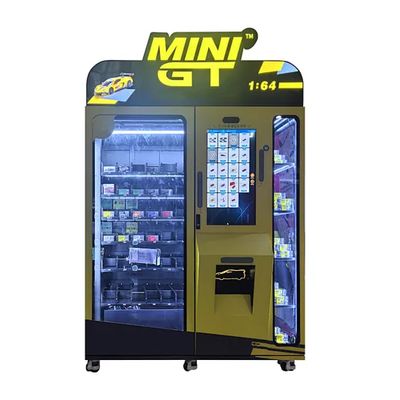 Model Cars Vending Machine with 32-Inch HD Touchscreen Extra Display Cabinet and 24/7 Unmanned Retail Solution