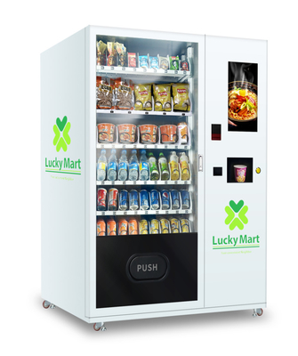 Mesin Penjual Kopi Teh Air Panas Mie Instan 110V Dengan Layar Sentuh Touch