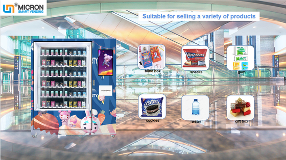 Mesin Penjual Otomatis Dengan Sistem Cerdas Mesin Penjual Otomatis Layar Sentuh Remote Control